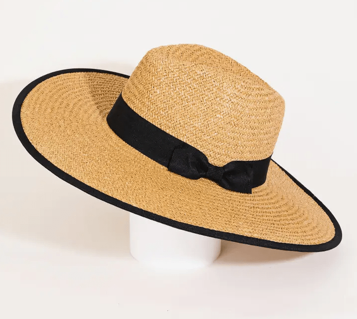Summer Vacation Straw Hat - CLASSY CLOSET BOUTIQUE