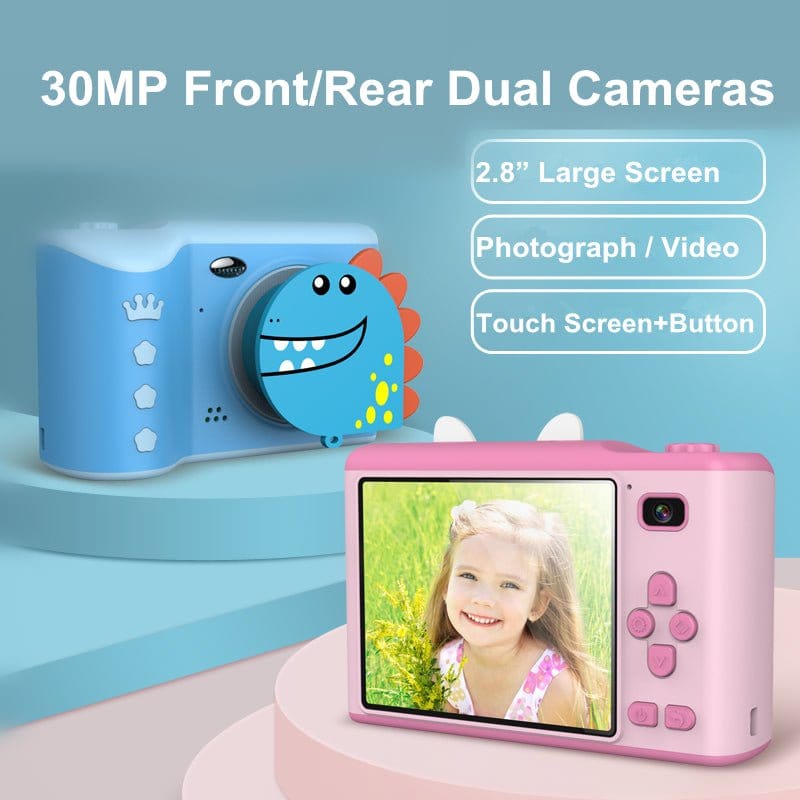 2.8 Inch HD Dual-Camera Children's Digital Camera Mini Small SLR Can Take Pictures Interest Toy Gift - CLASSY CLOSET BOUTIQUE2.8 Inch HD Dual-Camera Children's Digital Camera Mini Small SLR Can Take Pictures Interest Toy Gifteperlo1C5DE0F6F7E04D20B1418D3017B4567BPink