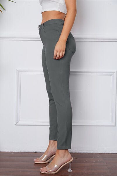 StretchyStitch Pants by Basic Bae - CLASSY CLOSET BOUTIQUE