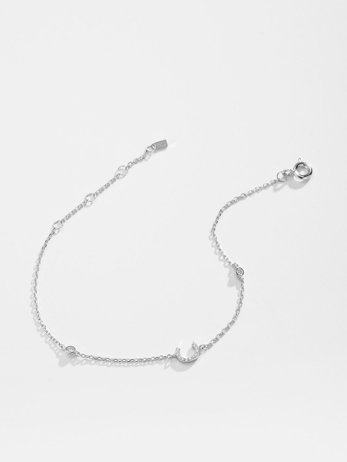 A To F Zircon 925 Sterling Silver Bracelet - CLASSY CLOSET BOUTIQUEA To F Zircon 925 Sterling Silver Braceletjewelry101300165470871101300165470871C-SilverOne Size