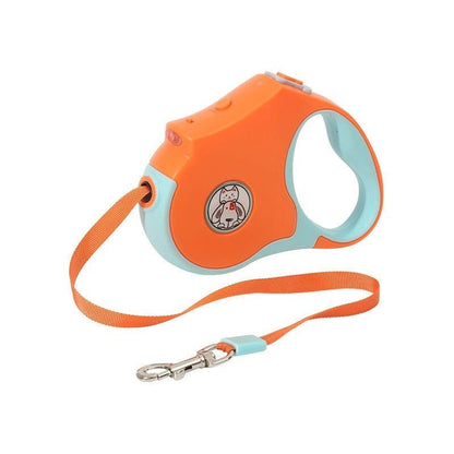 Automatic Traction Rope Pet Supplies Automatic Retractable Traction Leash With Lights Out Walking Dog Light Dog Leash - CLASSY CLOSET BOUTIQUEAutomatic Traction Rope Pet Supplies Automatic Retractable Traction Leash With Lights Out Walking Dog Light Dog Leasheperlo93A0267D43BE4C9F90C0CBA6F44A106BOrange