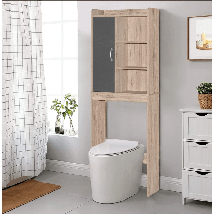 Bathroom Cabinet - Oak & Light Grey - CLASSY CLOSET BOUTIQUEBathroom Cabinet - Oak & Light GreyFurniture409-000-GNO-11
