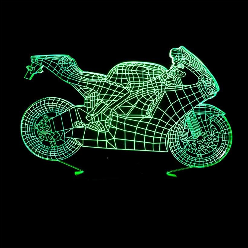 Creative Motorcycle Model 3D Illusion Night Light LED Lamp USB Touch 7 Color Changing Table Decoration Lights Gift - CLASSY CLOSET BOUTIQUECreative Motorcycle Model 3D Illusion Night Light LED Lamp USB Touch 7 Color Changing Table Decoration Lights GifteperloDJ01ADMI1807040051