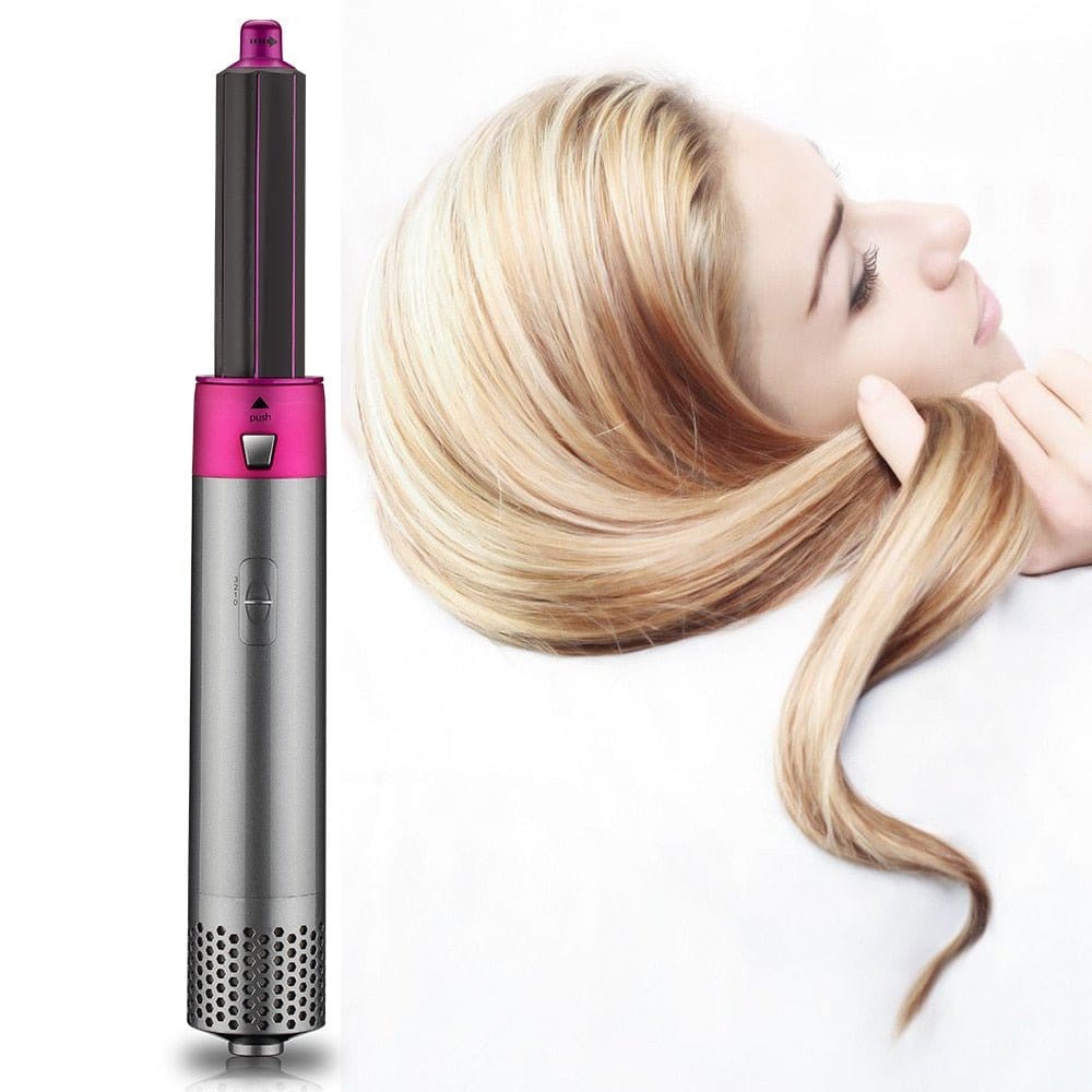 Electric Hair Dryer Blow Dryer Hair Curling Iron Rotating Brush Hairdryer Hairstyling Tools Professional 5 In 1 hot-air brush - CLASSY CLOSET BOUTIQUEElectric Hair Dryer Blow Dryer Hair Curling Iron Rotating Brush Hairdryer Hairstyling Tools Professional 5 In 1 hot-air brusheperloF627CDA1AD3C4DFCB360EF4713439EF6Travel box PinkUS