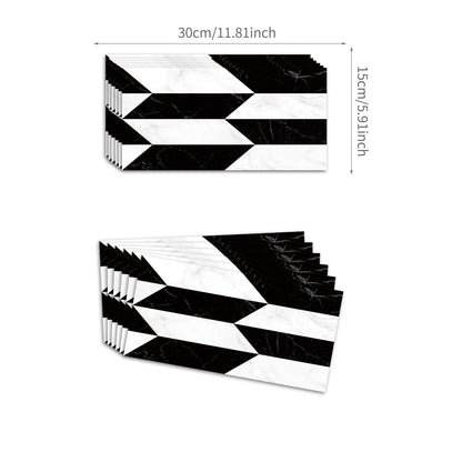 Funlife City Lights Thickened Brick Stickers Home Renovation Waterproof Stickers Black And White Geometric Stickers - CLASSY CLOSET BOUTIQUEFunlife City Lights Thickened Brick Stickers Home Renovation Waterproof Stickers Black And White Geometric Stickerseperlo41D909D61DC242059162EE5D91CC2EFE30*15cmx4pcs