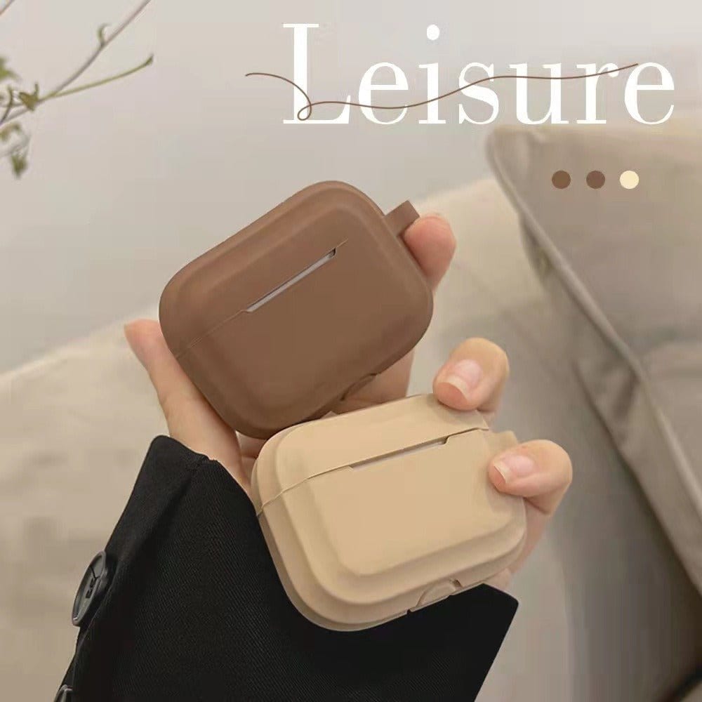 Headset Case Silicone Airpods Protective Case Generation 2 Connected Generation 3 Pro Wireless Bluetooth Headset Generation 4 Anti fall Application - CLASSY CLOSET BOUTIQUEHeadset Case Silicone Airpods Protective Case Generation 2 Connected Generation 3 Pro Wireless Bluetooth Headset Generation 4 Anti fall ApplicationeperloCA9478D44FDB4EE3AD0118F046D4708ADark BrownAirpods pro [3rd generation]