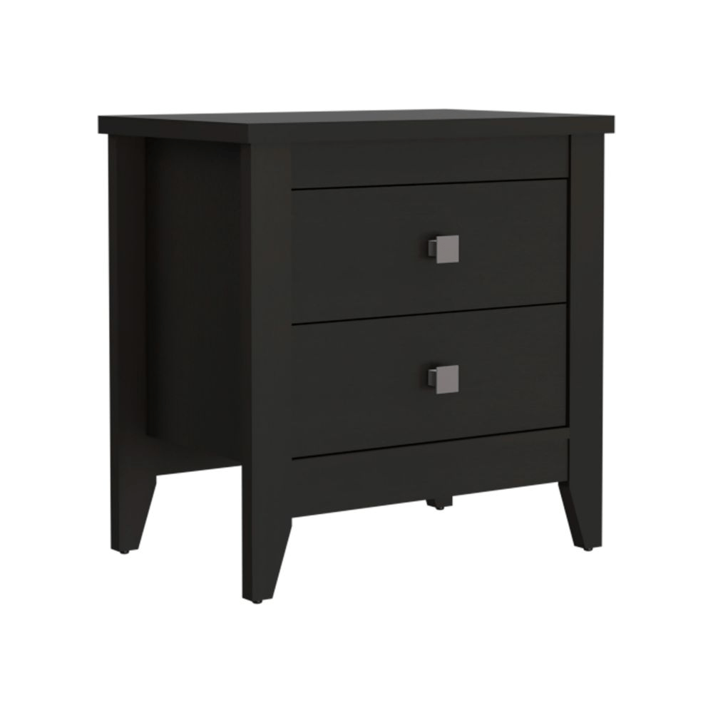 Oasis Nightstand, Two Shelves, Four Legs, Superior Top - CLASSY CLOSET BOUTIQUEOasis Nightstand, Two Shelves, Four Legs, Superior TopDE-MLW7145-12091566791002246304Black Wengue