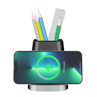 Pen Holder Wireless Charger For Apple iPhone13/12Pro Mobile Phone Samsung S21/NOTE20 Wireless Charger - CLASSY CLOSET BOUTIQUEPen Holder Wireless Charger For Apple iPhone13/12Pro Mobile Phone Samsung S21/NOTE20 Wireless Chargereperlo3A121CB47D9646C795B044972EDD1AF8